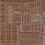 Sideboard-Schrank mit Spiegel aus dunklem Holz
