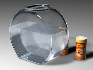 glass water 3d model