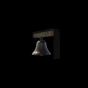 antique bell 3D model