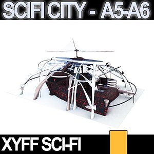 3d xyff scifi a5 a6