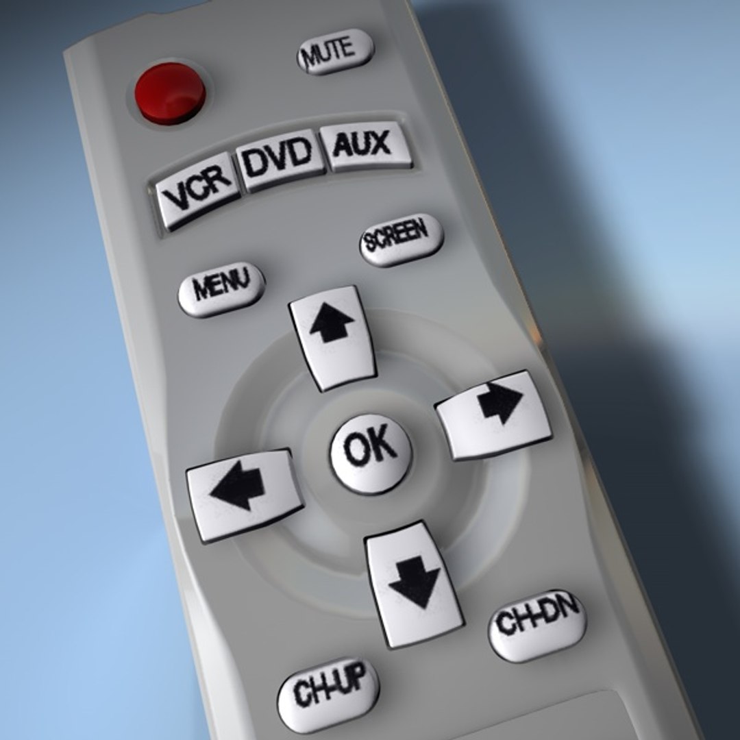 remote control 3d model