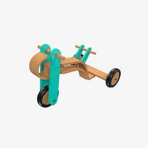 3ds tricycle collada dae