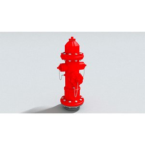 3D model laos Fire Hydrant 02