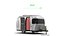 3D model Airstream Travel Trailer Rigged