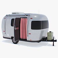 Airstream Travel Trailer Rigged