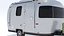 3D model Airstream Travel Trailer Rigged