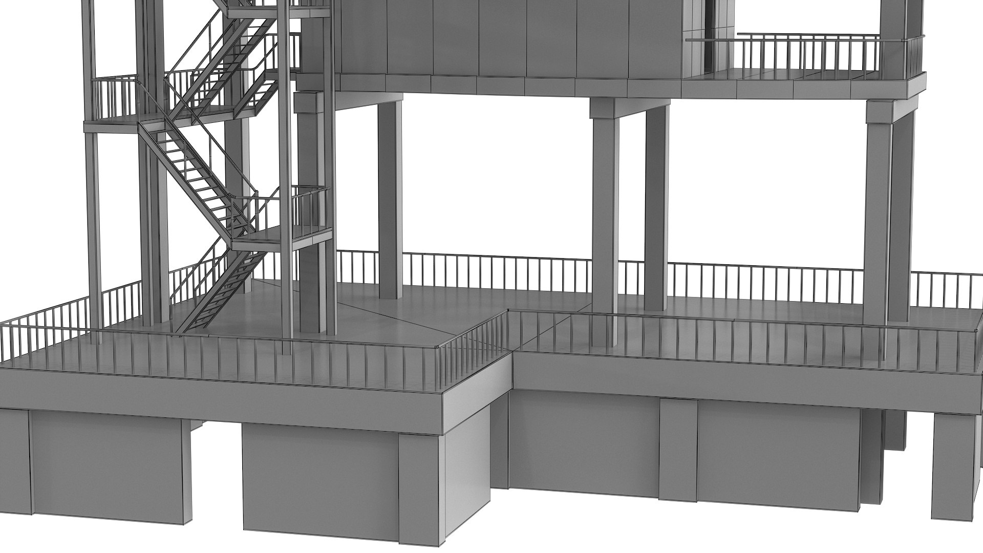 3D Building Castle Rust - TurboSquid 2420863
