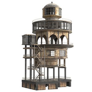 3D Building Castle Rust