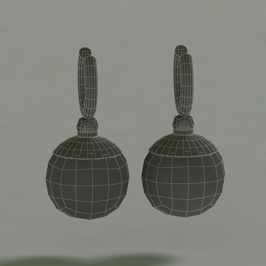 STL file Potara Earrings - Dragon Ball Z 💍・3D printable design
