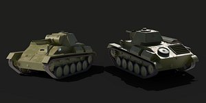 T 70 1942 Russian Soviet Light Tank Ww2