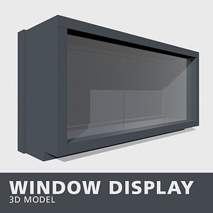 3D window display