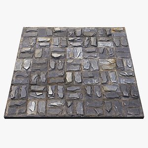 Natural facing stone Solid-state