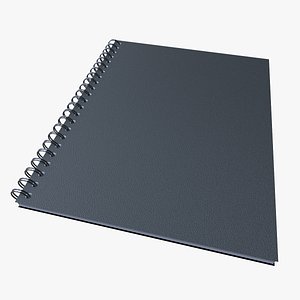 3ds spiral black book cover