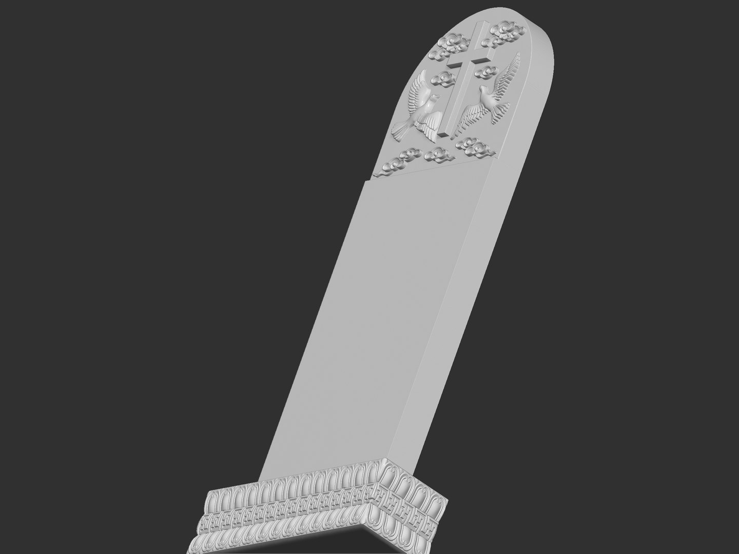 3D Tombstone - TurboSquid 2044283