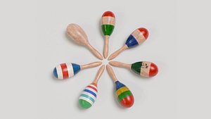 Maracas Pack - Low Poly