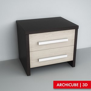 commode chest 3d model