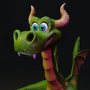3D Cartoon Dragon