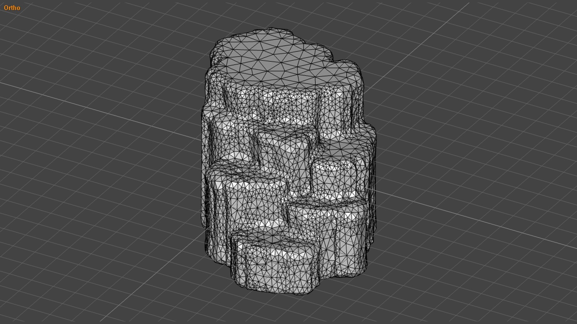 3D Cave Platform 1 - 4 Combo - Moss 1 - TurboSquid 2089574