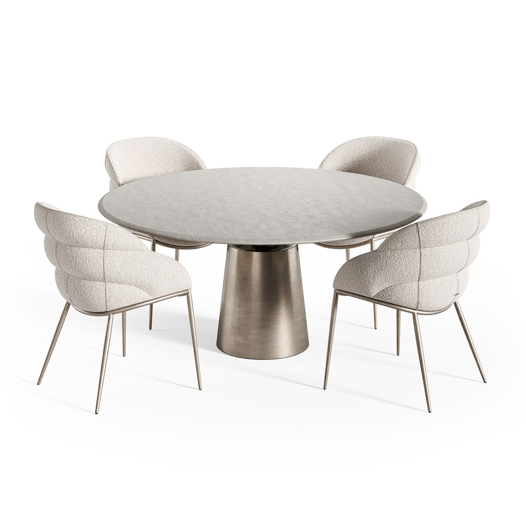 Yoda Argile Table Camilla Armchair 3D Model - TurboSquid 2181641