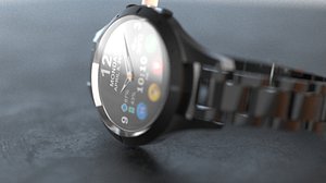 3D model watch
