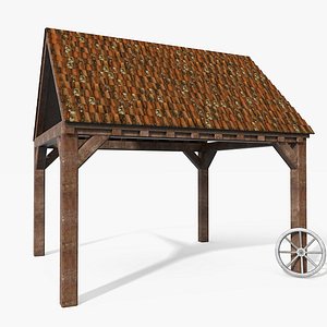 roof countryside 3d model