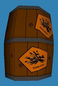 Explosive Barrel