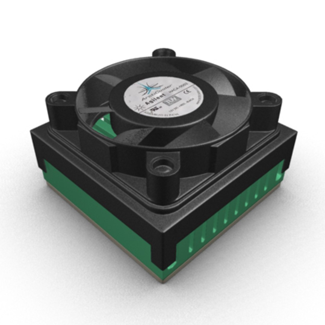 3d model cpu cooling