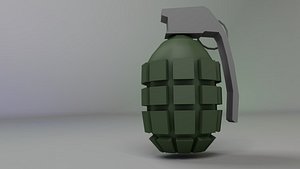 grenade explosive weapon 3D