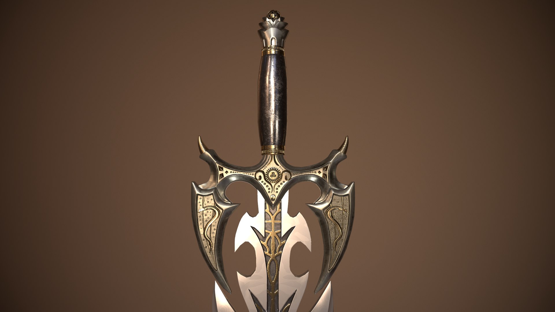 Antique Fantasy Sword - PBR low-poly 3D model https://p.turbosquid.com/ts-thumb/7C/DoVnby/BM/1/png/1643647219/1920x1080/fit_q87/c0854594985be7304452a2ebfe412f25810b9aad/1.jpg