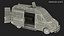 Mercedes Bulletproof Armored Van Rigged for Maya model