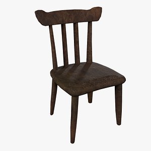 3D model Wild West Saloon Chair