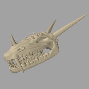 dragon skull