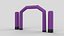 Inflatable Arch 3D model 3D model