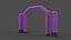 Inflatable Arch 3D model 3D model