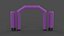Inflatable Arch 3D model 3D model