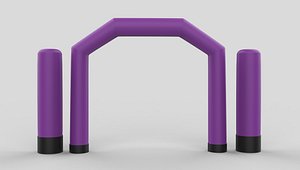 Inflatable Arch 3D model 3D model