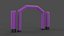 Inflatable Arch 3D model 3D model