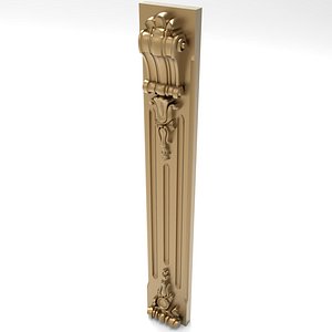 Column capital 006  Pilaster 3D model