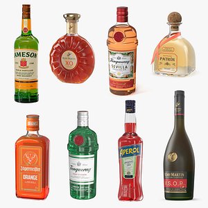 3D model Spirits Collection 4