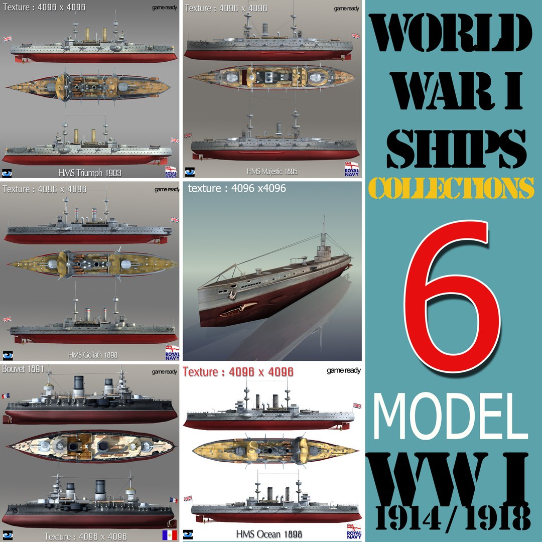 world war battleship collections 3d model https://p.turbosquid.com/ts-thumb/7C/UWpTs7/jkU3jmvV/wwi_001/jpg/1485510381/1920x1080/fit_q87/25ffe771580cfe1b96a07be062757fab029c7f74/wwi_001.jpg