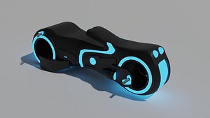 Tron Moto - Low poly