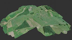 3D Land topographic