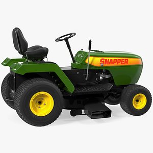 Snapper Lawn Tractor Rigged for Maya 3D model