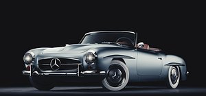fbx mercedes-benz 190sl 1960 s