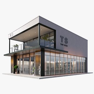 City Commercial Store 3D model