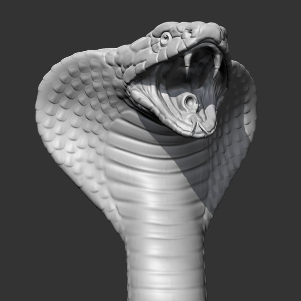 Cobra snake 3D Print Model