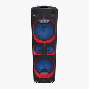 wireless speaker 3D