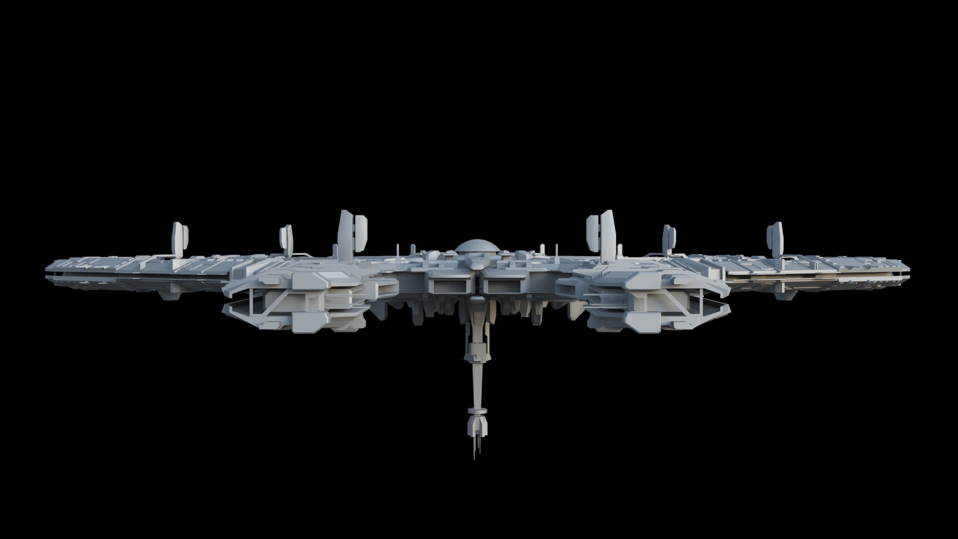 3D Space Station - TurboSquid 2144022