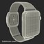 Apple Watch 42毫米柔软粉红色皮革2 3D模型