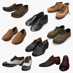 Man Shoes Collection 9 3D model